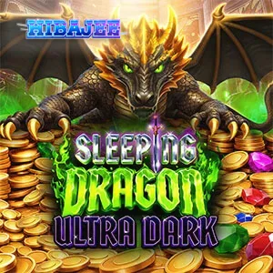 Sleeping Dragon Ultra Dark স্লটের অন্ধকার এবং গথিক ড্রাগন গুহার থিমযুক্ত ভিজ্যুয়াল উপস্থাপন
